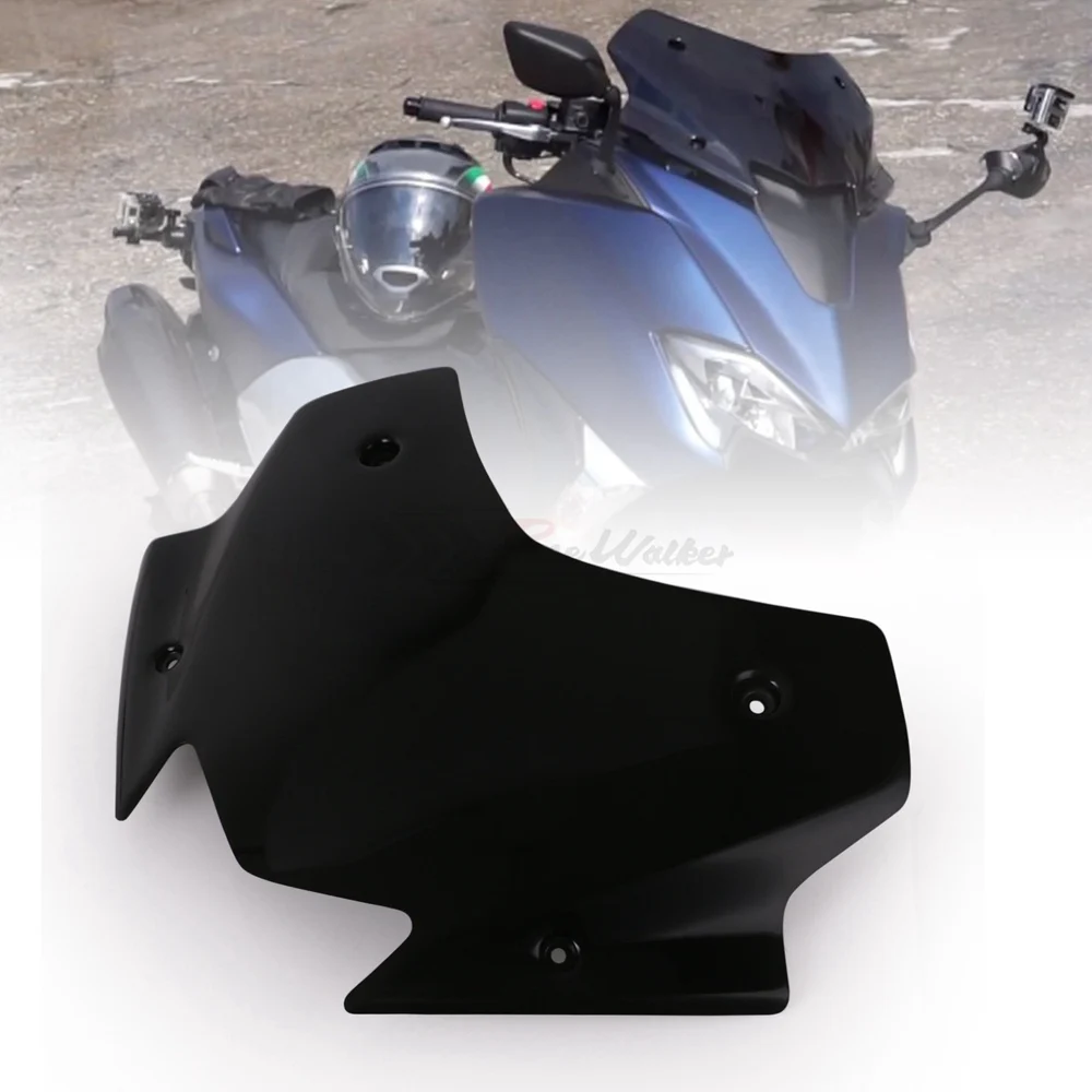 Черный козырек на лобовое стекло для мотоцикла подходит YAMAHA TMAX 530 TMAX530 T MAX 2014 2019