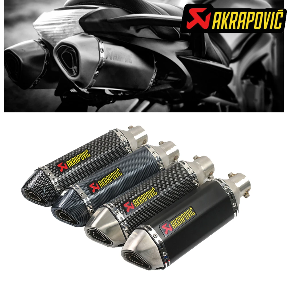 Akrapovic мотоцикл выхлопной с дБ глушитель для Vespa GTS 300 cbr250rr pcx125 yamaha mt 09 z1000sx и H031