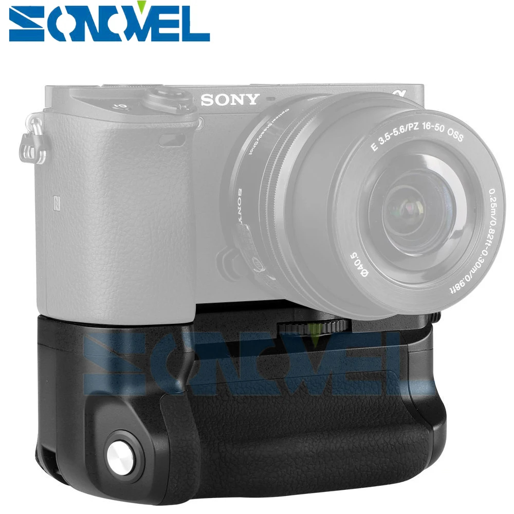 Meike MK-A6300 вертикальный Батарейный держатель для упаковки вручную для sony A6300 A6000 ILCE-6300 ILCE-6000 работы с NP-FW50 батареей