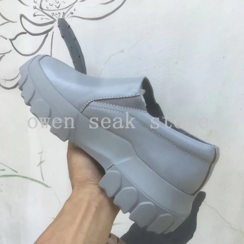 19ss Owen Seak/мужские лоферы Повседневная обувь роскошные кроссовки из натуральной