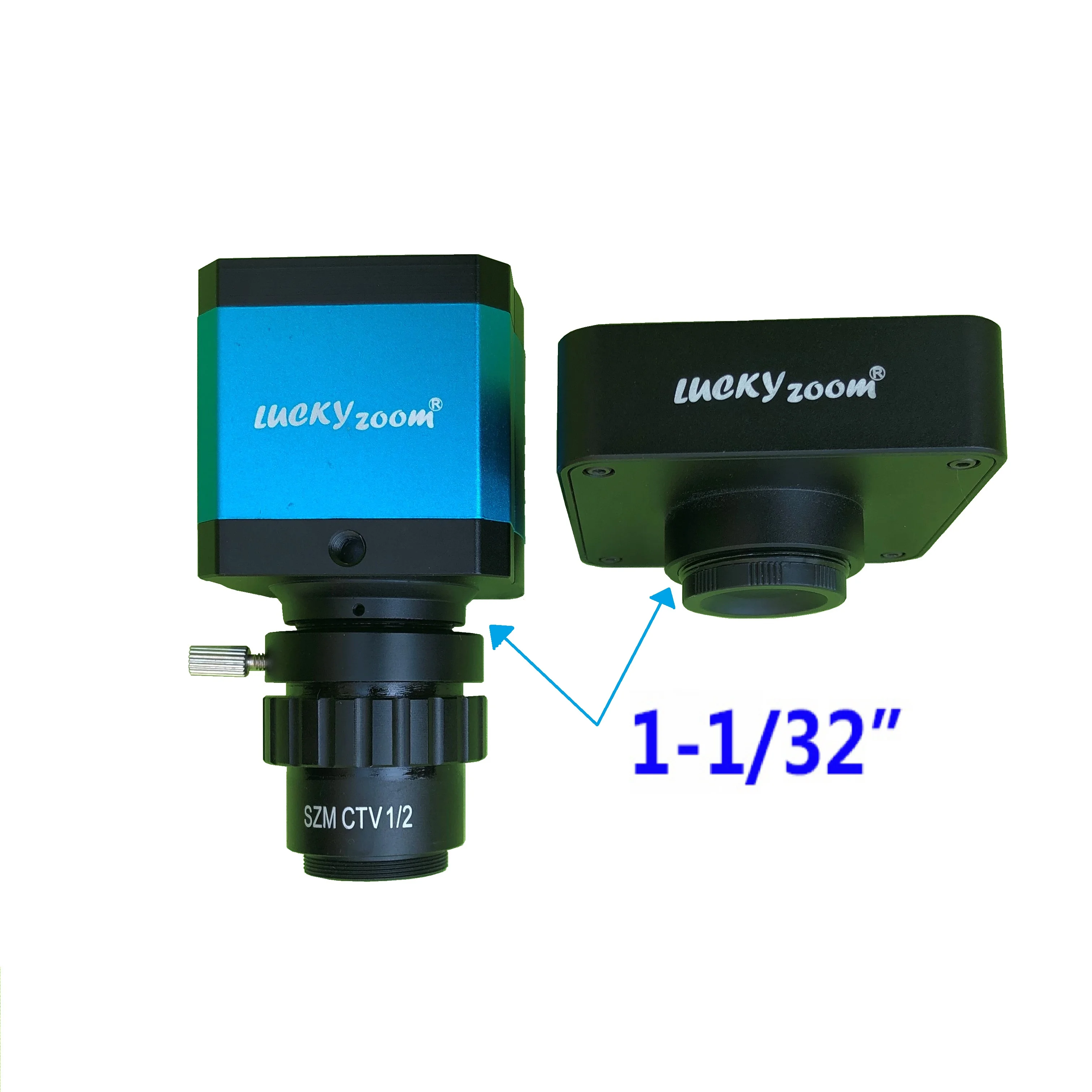Низкая цена 0.5X C-Mount Переходники объективов 1/2 ctv адаптер для SZM Тринокулярный Стерео микроскоп Камера Аксессуары;