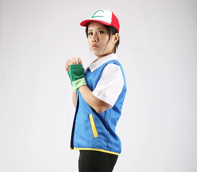 KIGUCOS оригинальный хит аниме покемон косплей пепельный Кетчум костюмы Карманный