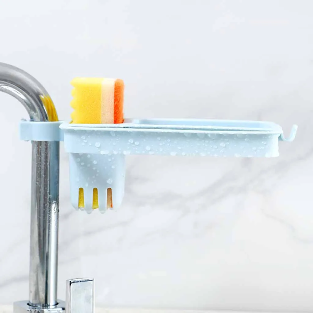 Новый подвесной стеллаж для хранения раковины Держатель вокруг крана кухонная