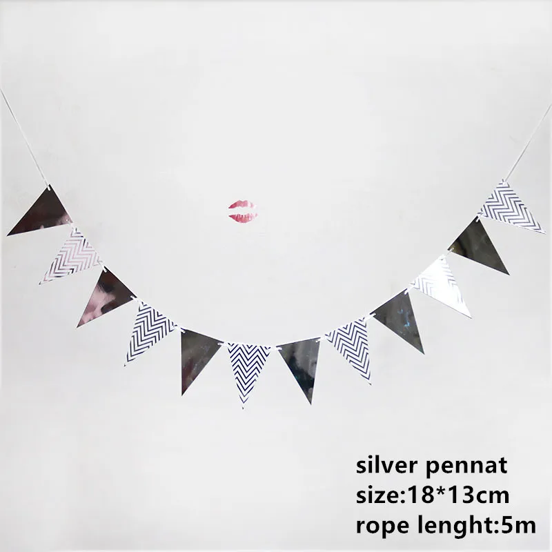 trangle silver Просто женатый баннер мистер Mrs гирлянда в рустикальном стиле свадебный стол украшение жениха невесты воздушный шар баннер принадлежности для вечеринки-девичника - Цвет: trangle silver