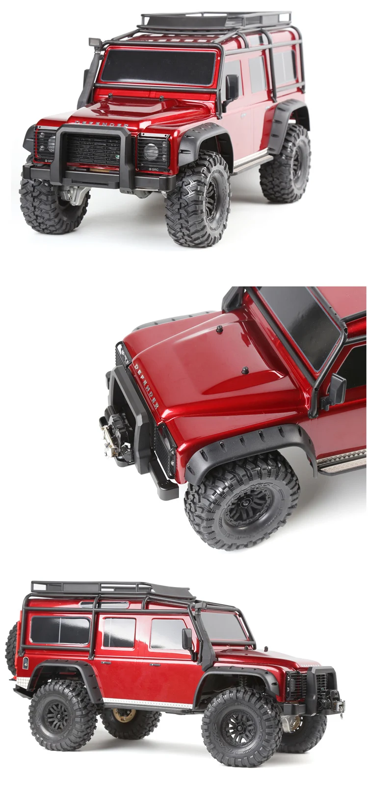 RC модель автомобиля Traxxasrs TRX4 Классический Передний Бампер металлический бампер Traxxasrs TRX-4 T4