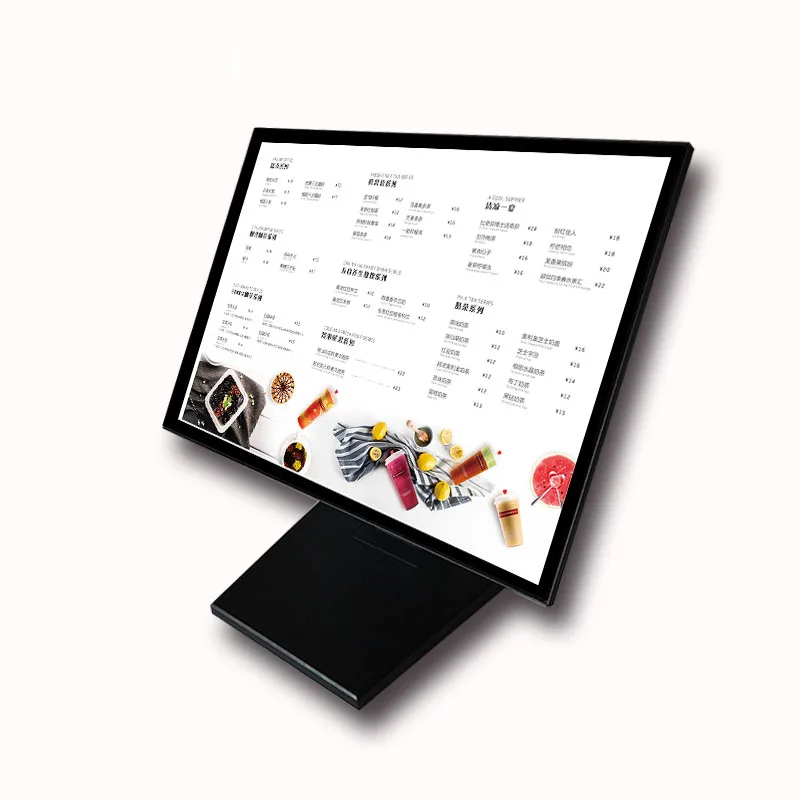 

19inch Table Advertising Led Lightbox Landscape Display for Cafe,Tea,Hotel,Restaurant