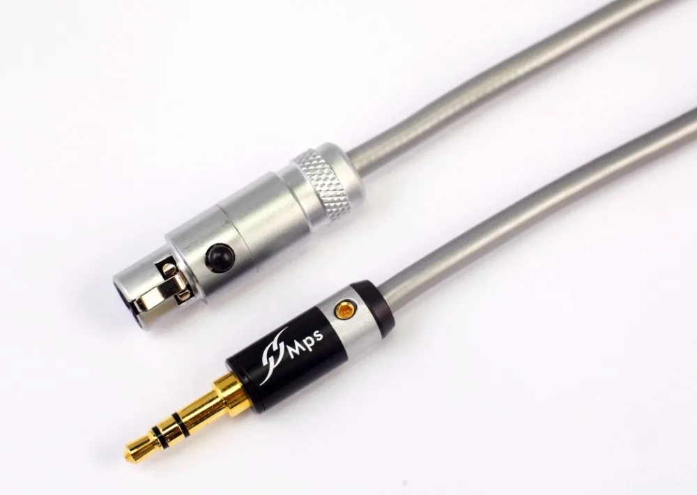 Аудиокабель Hi Fi MPS 99.9997% OCC + 24K с позолоченным штекером 3 5 мм xlr K702 K271s K240s K712 Q701 кабель