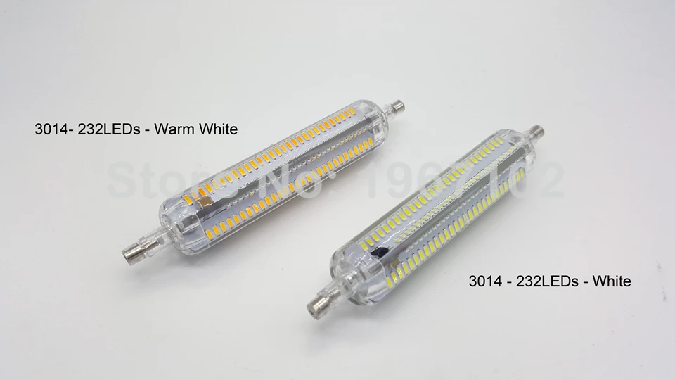 Распродажа R7s Светодиодная лампа 78 мм 7 Вт кукурузная 118 15 AC 110 В 220 4014 SMD