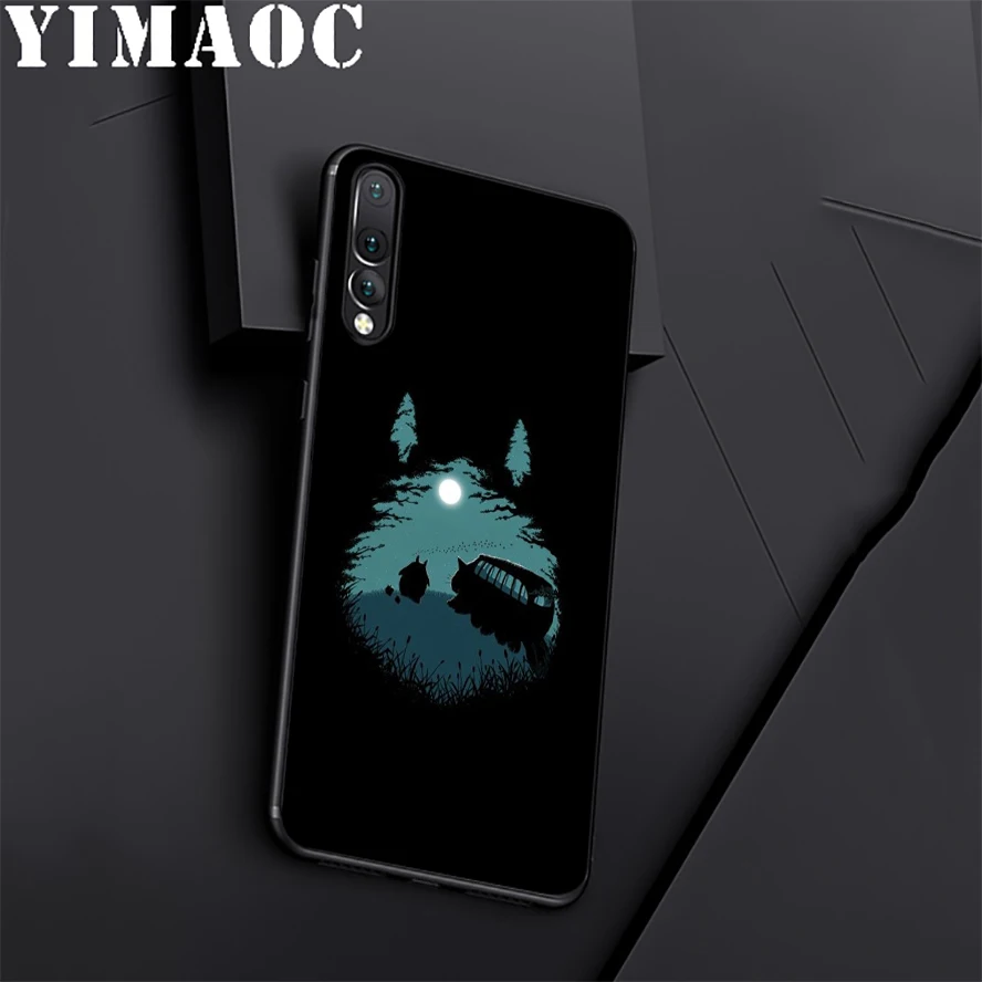 YIMAOC My Neighbor Totoro Anime Silicone Case For Huawei Honor Mate 10 P20 P10 P9 P8 P Smart Y6 6A 7A 7X 7C Lite Pro 2017 2018 |