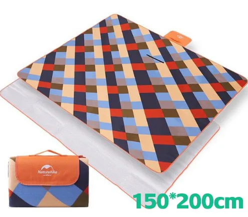 Orange 150cm NatureHike уличная скатерть для пикника кемпинга коврик для йоги складной матрас для лагеря Детская мозаика портативный Влагоустойчивый матрац травяные коврики NH17Y020-L - Цвет: Orange 150cm
