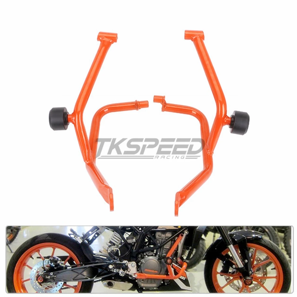 Для KTM DUKE 200 DUKE200 аксессуары для мотоциклов защита двигателя от крушения 2013