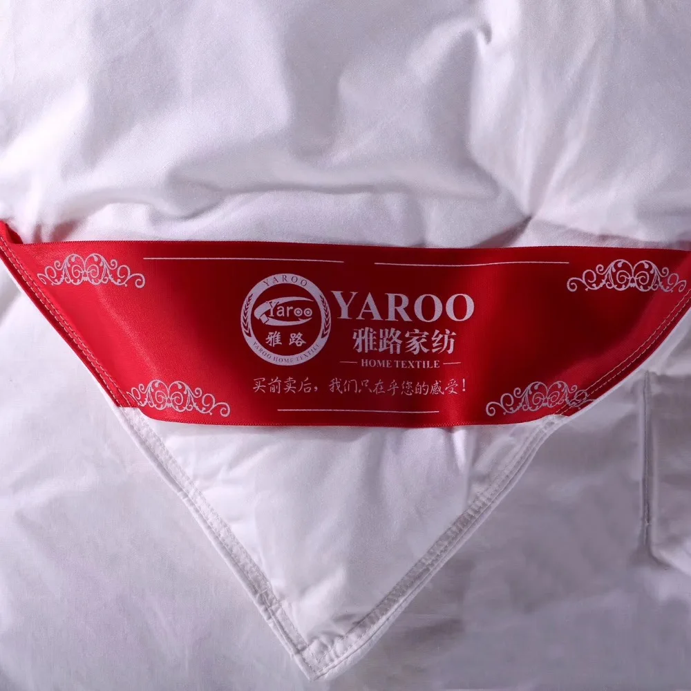 Высококачественное одеяло из 95% белого утиного пуха/гусиного пуха зимнее