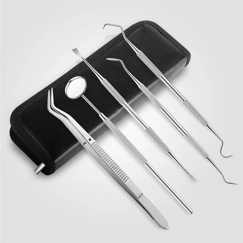 1 Set Dental Mirror Stainless Steel Tool Mouth Kit Instrument Pick Dentist Prepare #291488 | Красота и здоровье