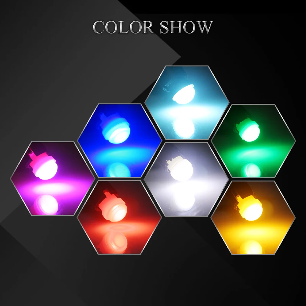 YM E яркий новый 10 шт. T10 W5W F10 1 SMD LED прожектор работающего на постоянном токе 12 В в