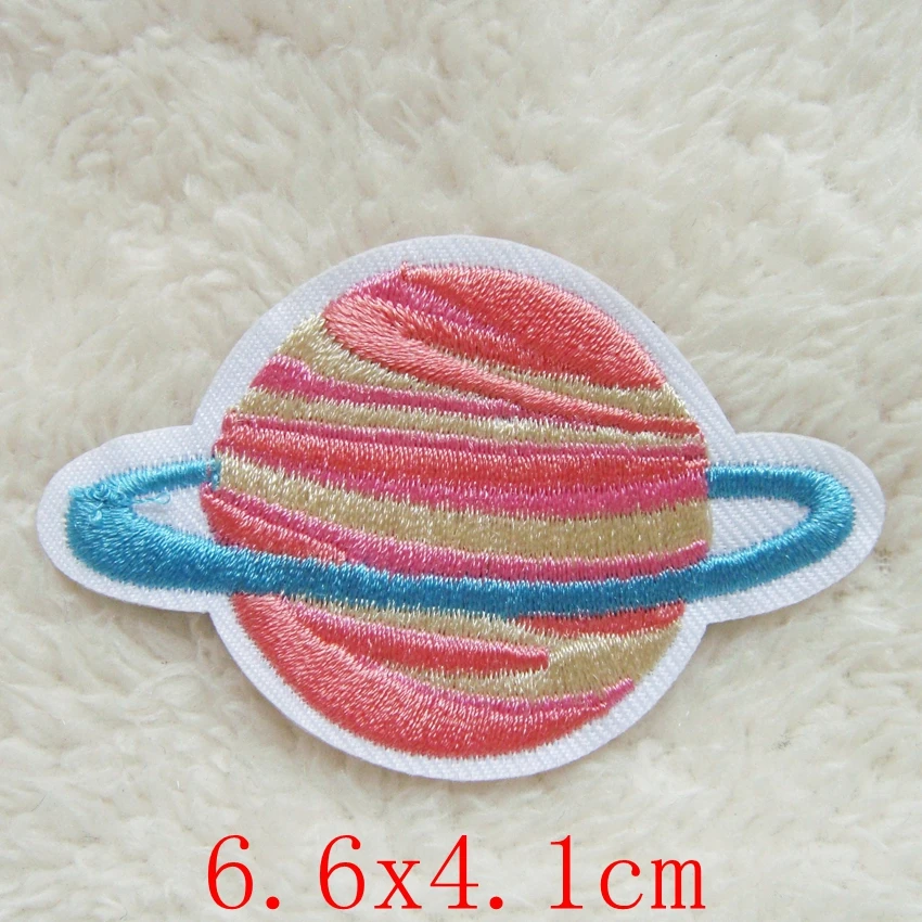 2 шт. Звездные космические Сатурн железные на земле галактические патчи для