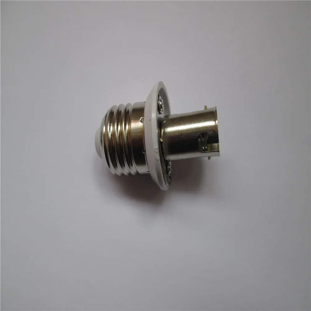

Retial 1pc e27 to b15 ba15s lamp holder converter for led light