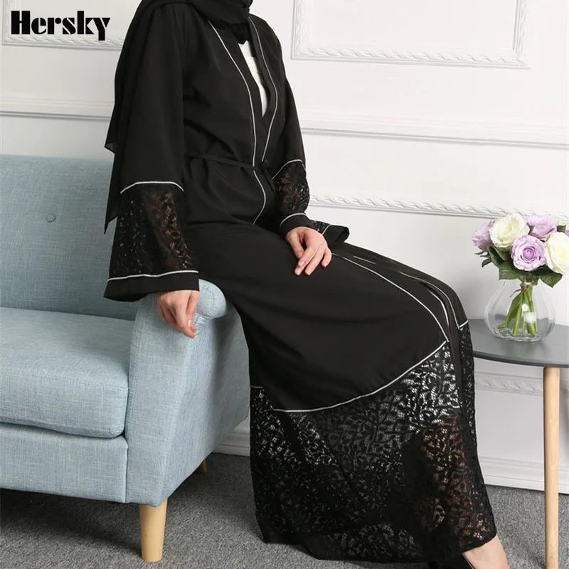 Moda abaya Дубай мусулман 2019 мусульманское платье ислам Giyim Kafta одежда цзилбаб и Абая