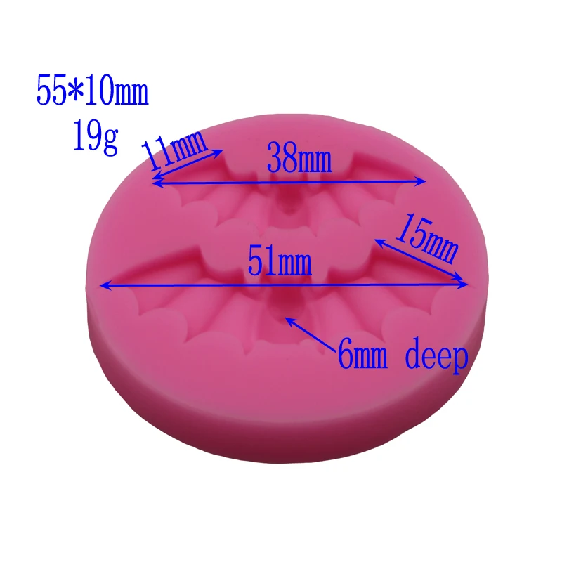 Новые силиконовые формы для Хэллоуина помадки крема шоколада скелет паук