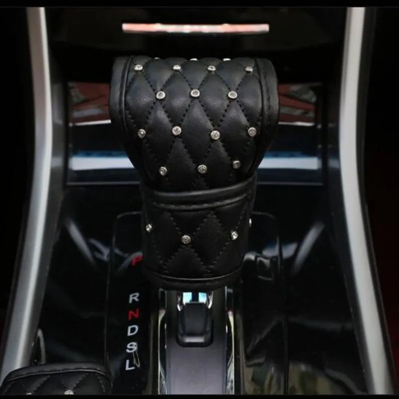 Дамские автомобильные аксессуары полностью Алмазная крышка переключения