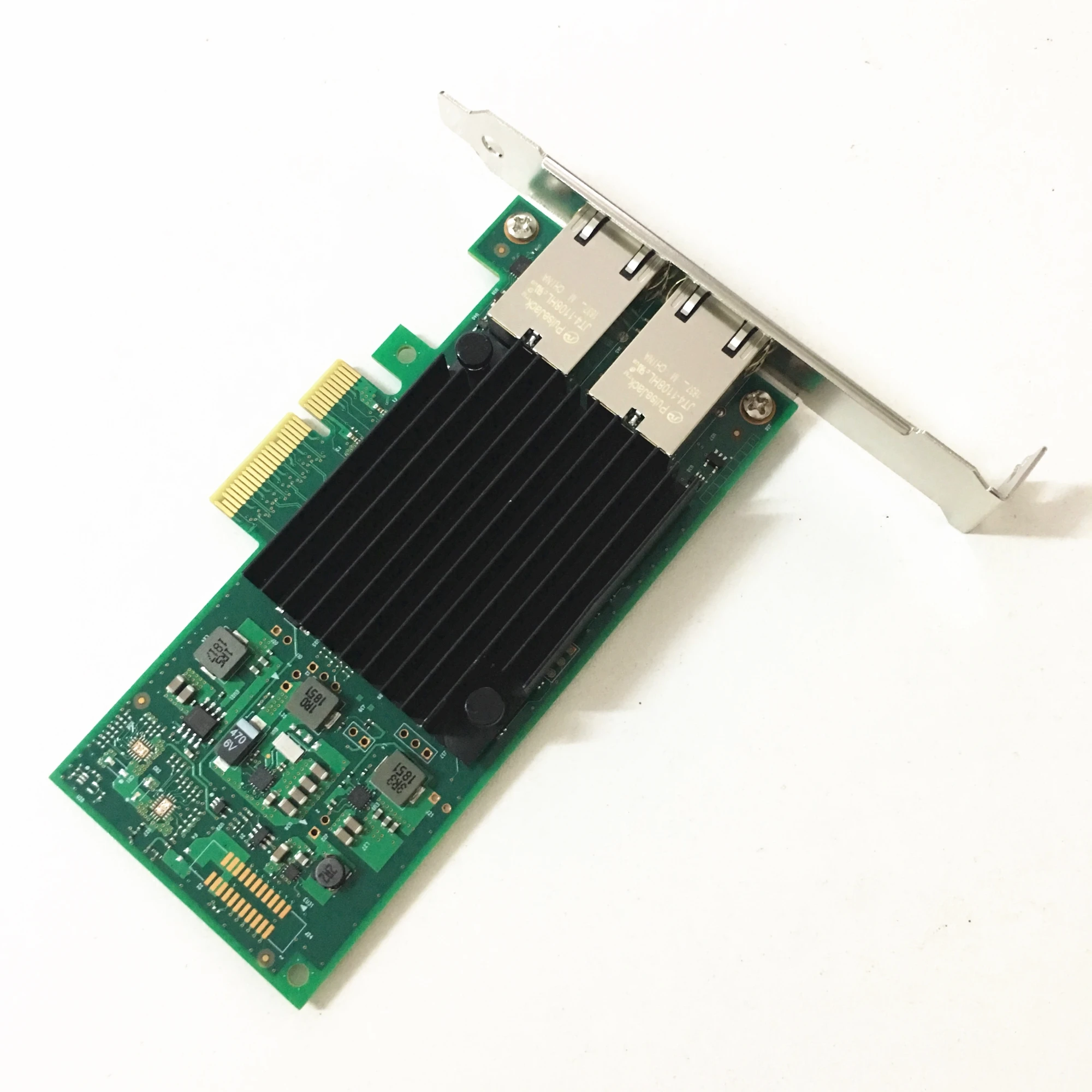 Для intel X550-T2 PCI-E X4 10G Ethernet серверный адаптер RJ45 двухпортовый 10 гигабитный сервер сетевая карта Китай OEM блок