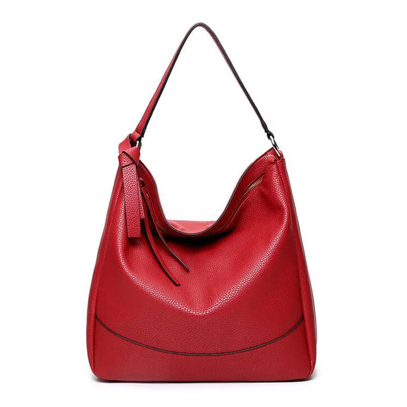 red bag REPRCLA новейшая женская сумка, оригинальная Брендовая женская сумка, сумки через плечо, женская сумка, большая вместительность, L013 - Цвет: red bag