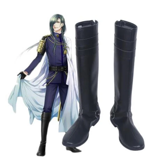 Сапоги Touken Ranbu Online Nikkari Aoe для косплея обувь аксессуары костюма сапоги Хэллоуина