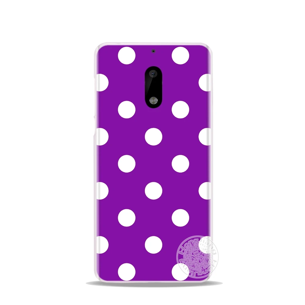 HAMEINUO Design Polka Dot cover phone case for Nokia 9 8 7 6 5 3 Lumia 630 640 640XL 2018 | Мобильные телефоны и