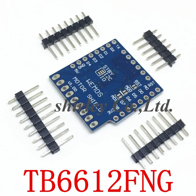 1 комплект Щит двигателя для WeMos D1 Mini TB6612FNG Wemos I2C два щит водителя модуль вождения с