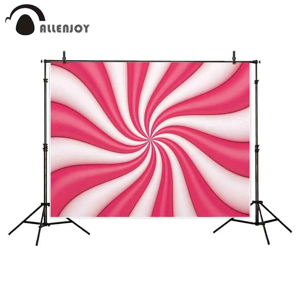 Фотофон allenjoy фоны для студийной фотосъемки в розовую и белую полоску с рисунком