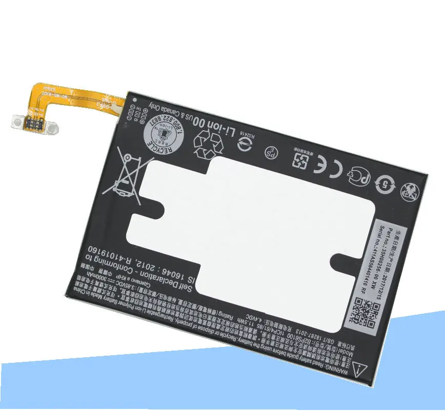 Сменный аккумулятор iSkyamS 2x3000 мАч B2PS6100 для HTC One M10 10/10 Lifestyle M10H M10U аккумулятор|Чехлы