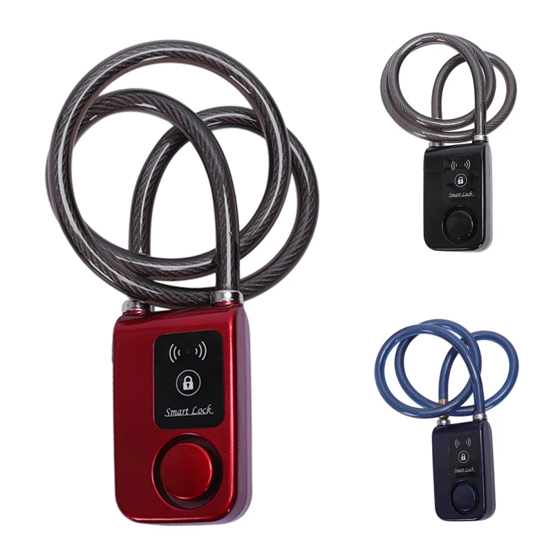 Велосипедный замок, Bluetooth, умный телефон, приложение, контроль, умная сигнализация, Противоугонный диск, дисковый тормоз, ротор, замок для велосипеда, SafetyLock для Sc