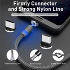 Магнитный кабель и Micro Type C зарядное устройство для Samsung S10 S9 S8 A5 A7 A40 M10 Xiaomi Mi 9T 8 lite A2 Redmi 5 Note 7