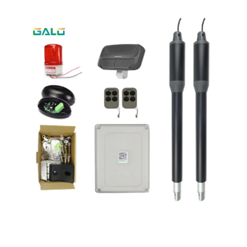 kit j AC110~ 220 V линейный привод червячный механизм автоматический поворотный затвор открывалка/фотоэлементы, лампа, кнопка, gsm, клавиатура, удаленный Цвет опционально - Цвет: kit j