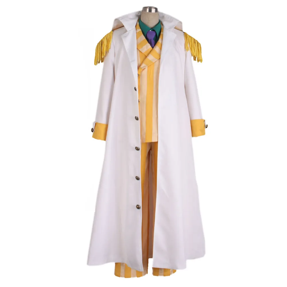 Костюм для косплея Kizaru Taisho Borsalino костюм адмирала Униформа комплект одежды
