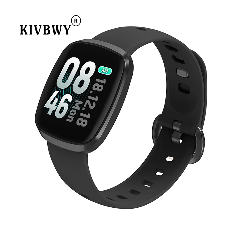kivbwy Smart Watch IP67 Waterproof Smartwatch Fitness Tracker Heart Rate Blood Pressure Monitor Men Women Wristband | Электроника