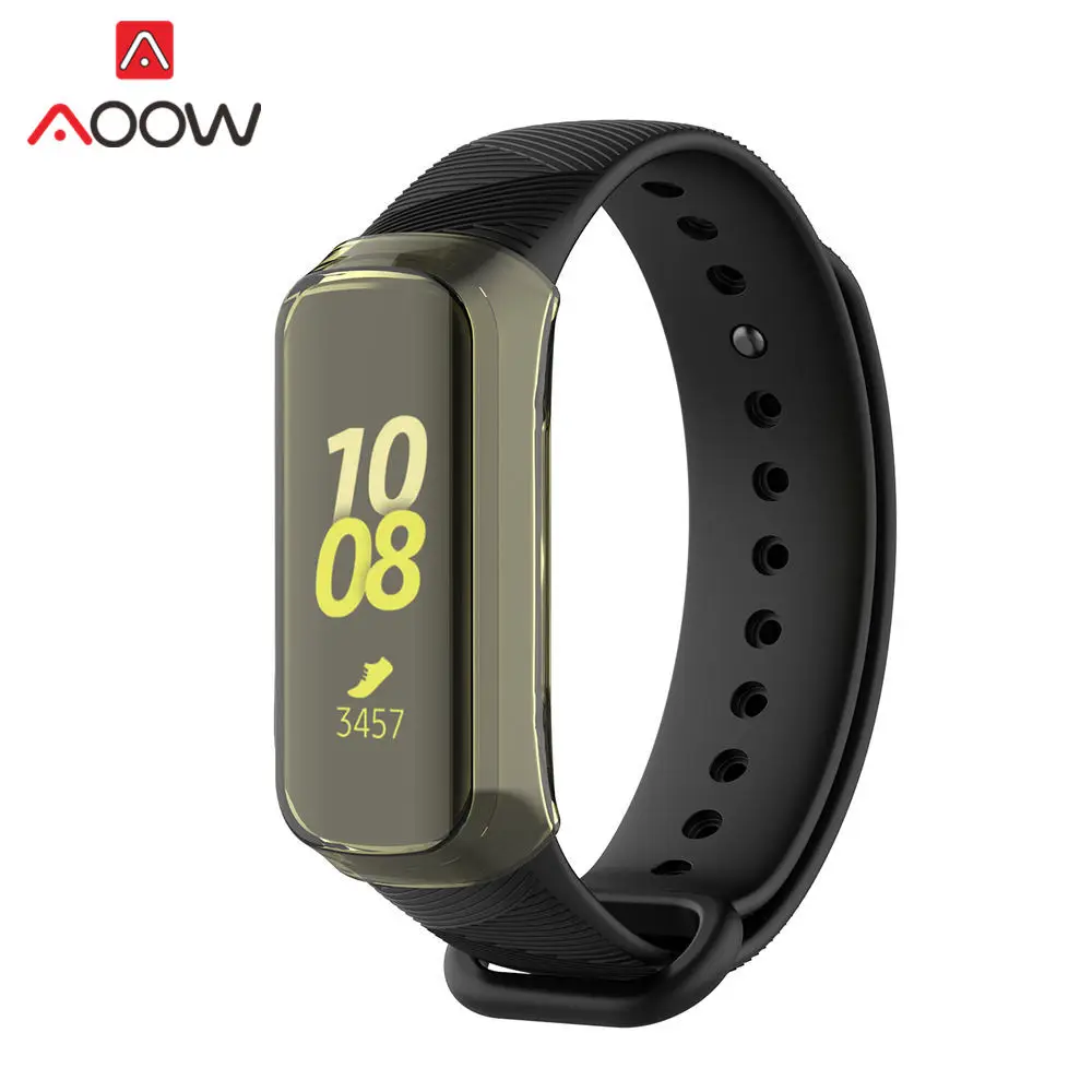 Мягкий ТПУ прозрачный защитный чехол для samsung Galaxy Fit-e R375 защитный чехол умных часов крышка оболочки ремешок аксессуары