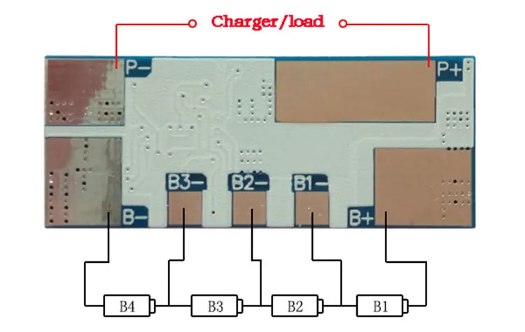 4S 10A lifepo4 12.8V 18650 BMS PCM battery protection board bms pcm with balancing for cell pack|bms pcm|protection board18650 |