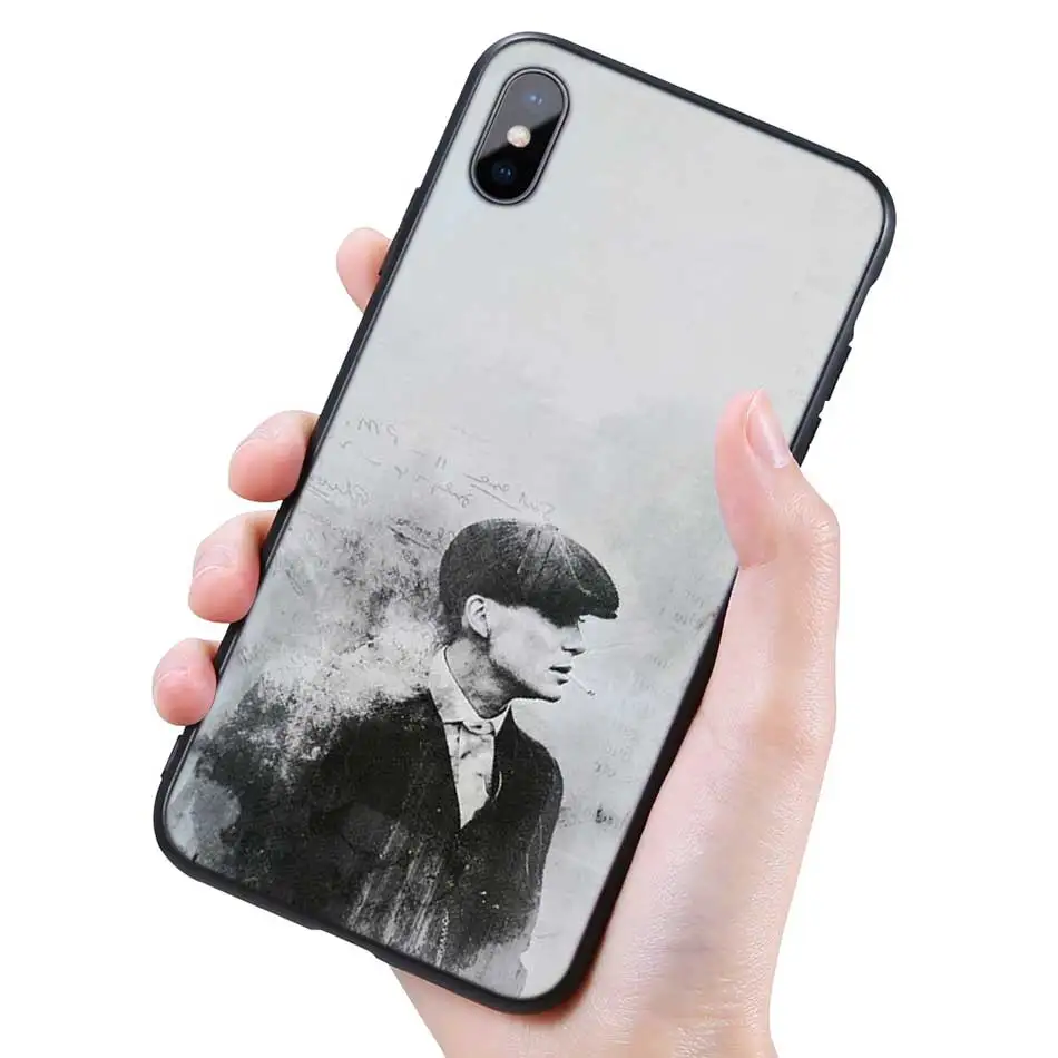 Силиконовый черный чехол для iPhone 11 Pro XR X XS MAX 7 8 6 6S Plus 5 5S SE 5C 7Plus 8 Plus, чехол для мобильного телефона