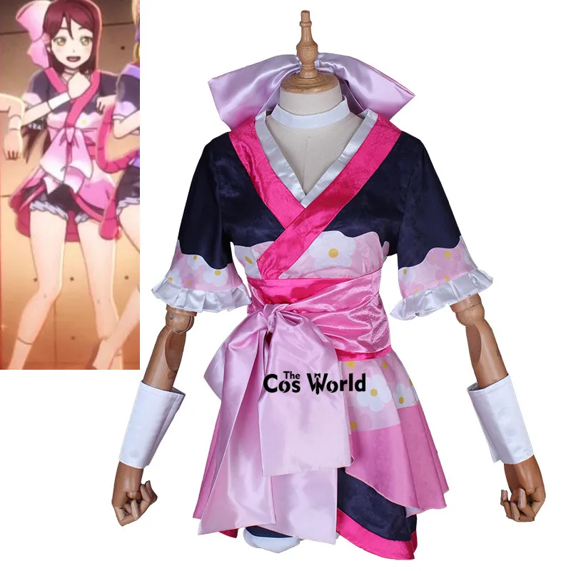 Милый! Солнечный свет! Aqours Sakurauchi Riko мой танец сегодня чудо волна юката кимоно