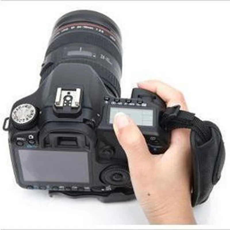 Наручный ремешок для камеры держатель Canon Nikon Sony Pentax Olympus Panasonic 500d 600d 700d 1200d 1300d d5300 d90