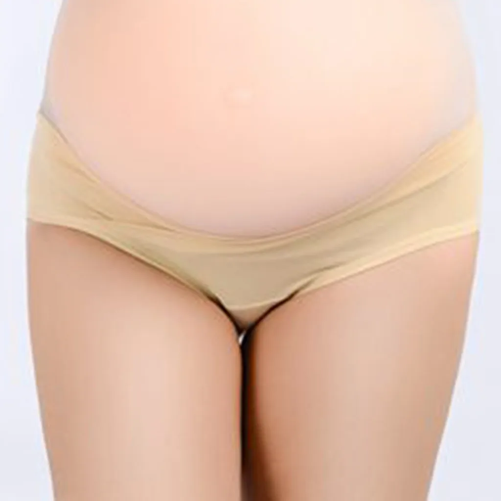 Женская одежда Faja Postparto с низкой талией для беременных под животом хлопковое нижнее Белье для беременных дышащие трусики для беременных