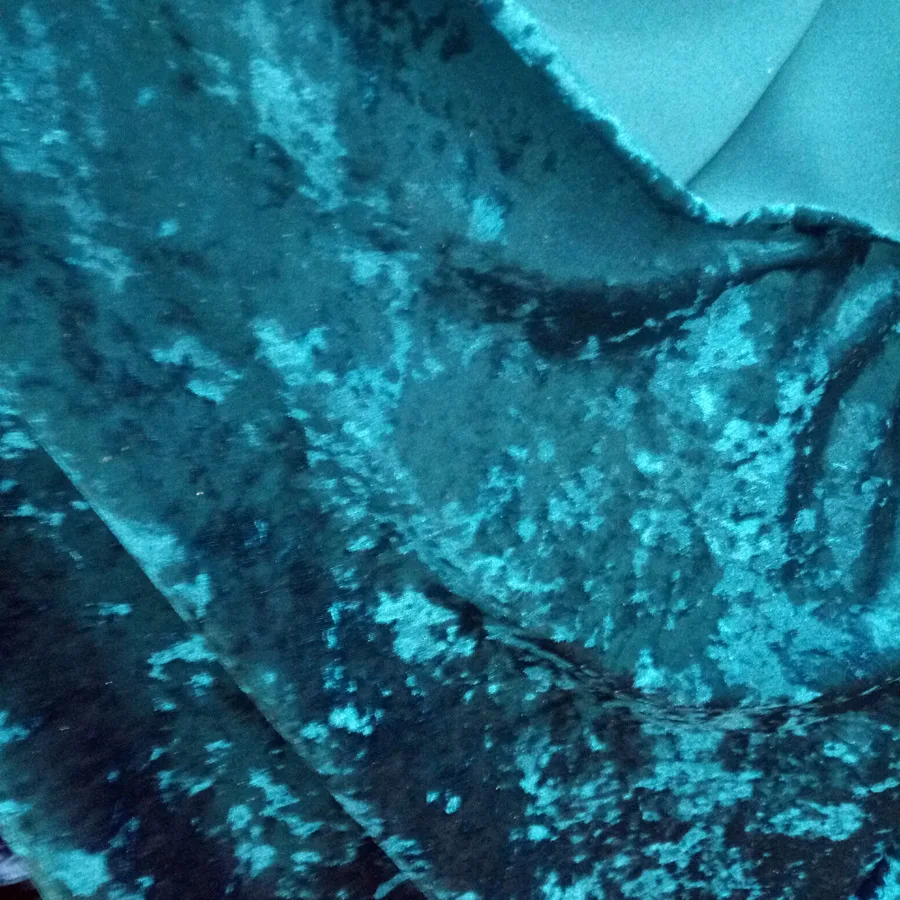 Бархатная ткань Шикарная шелковая велюровая для бархатной одежды Роскошная