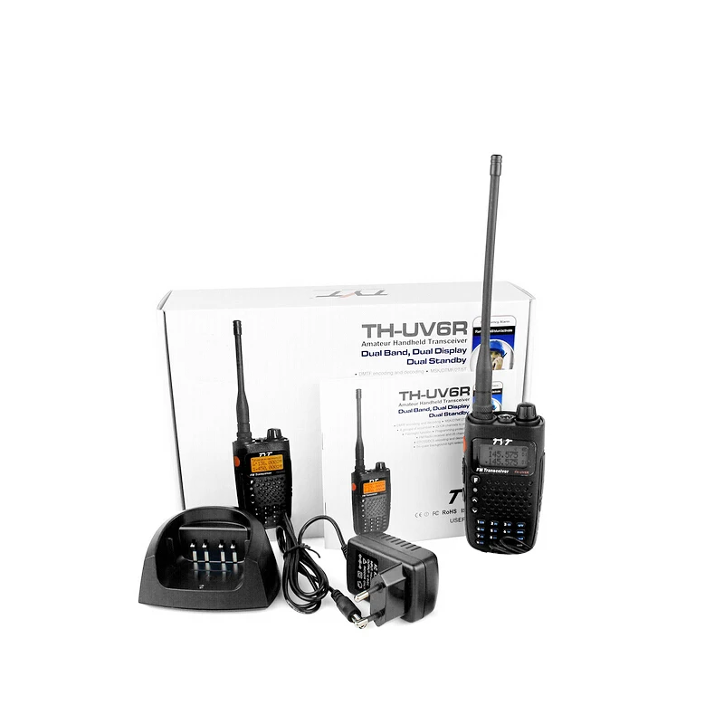 Лучшая цена трехцветный фоновый свет выбор двухдиапазонный УКВ любительский