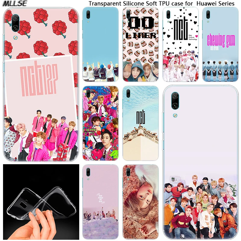 Мягкий силиконовый чехол NCT 127 Kpop для мальчиков Huawei Mate 10 20 Lite Pro Enjoy 8 9E Y6 Y5 2017 Y7 Y9 2019