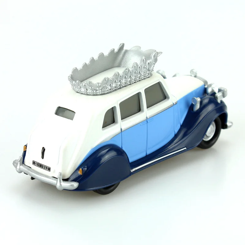 100% Оригинальные Disney Pixar тачки мультяшный автомобиль Королева 1:55 весы литье под