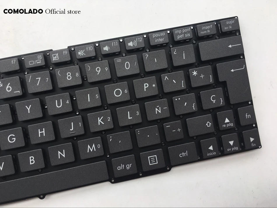 SP испанская клавиатура для ASUS VivoTab TF600 TF600T TF600TG TF502 черная без рамки Раскладка |
