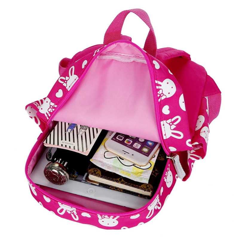 Детский Школьный рюкзак с мультипликационным принтом школьная сумка для девочек