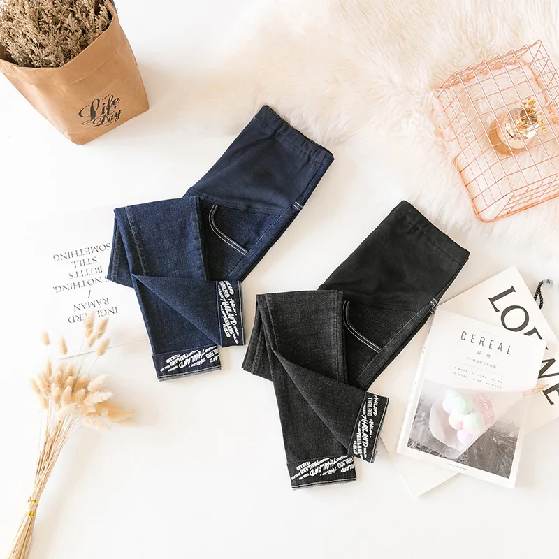 Maternity Stretch Pants Jeans For Pregnant Women Clothes Skinny Denim Pregnancy Clothing Spring Summer New | Мать и ребенок