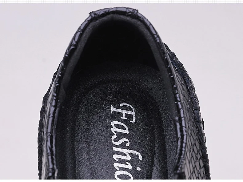 Men's Leather Casual Shoes Men Loafer Crocodile Genuine Leathers Moccasins Mens Loafers Leather Casual Boat Shoes Octopus Sole