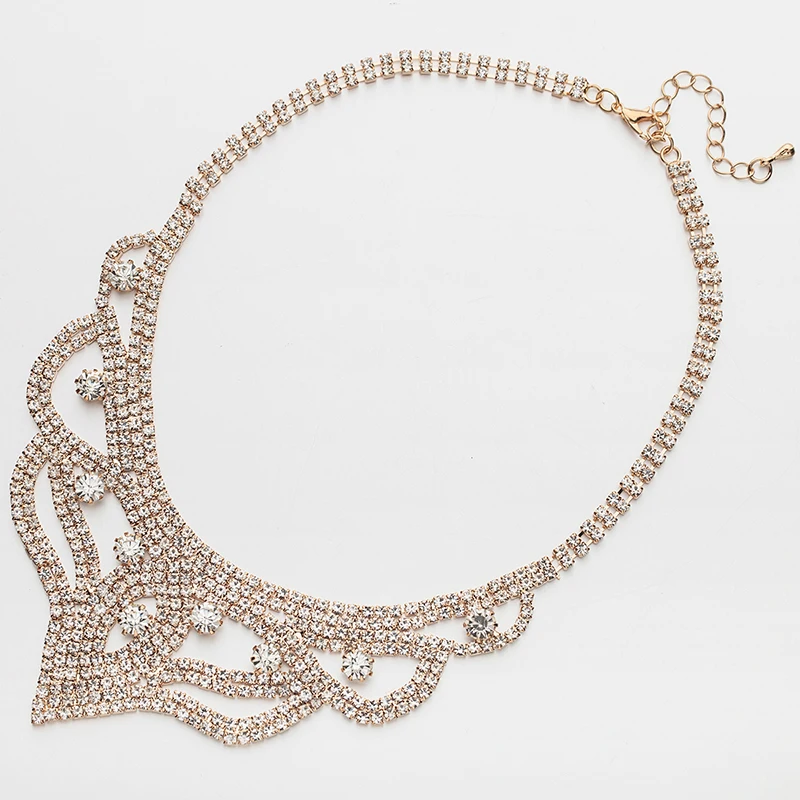 YFJEWE Wedding Star Jewelry Sale New Arrival Vintage Rhinestone Chokers Big Necklaces &amp Pendants for Women Gift N329 | Украшения и